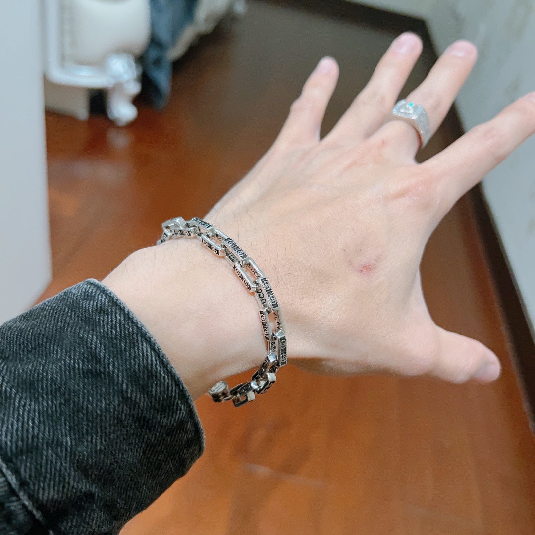 Gucci Double G Interlocking G Chain Bracelet