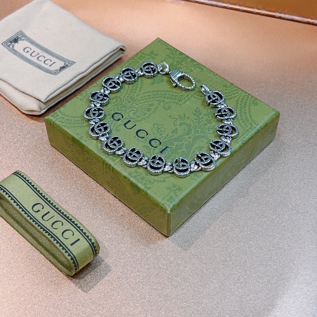 Gucci Double G Interlocking G Bracelet