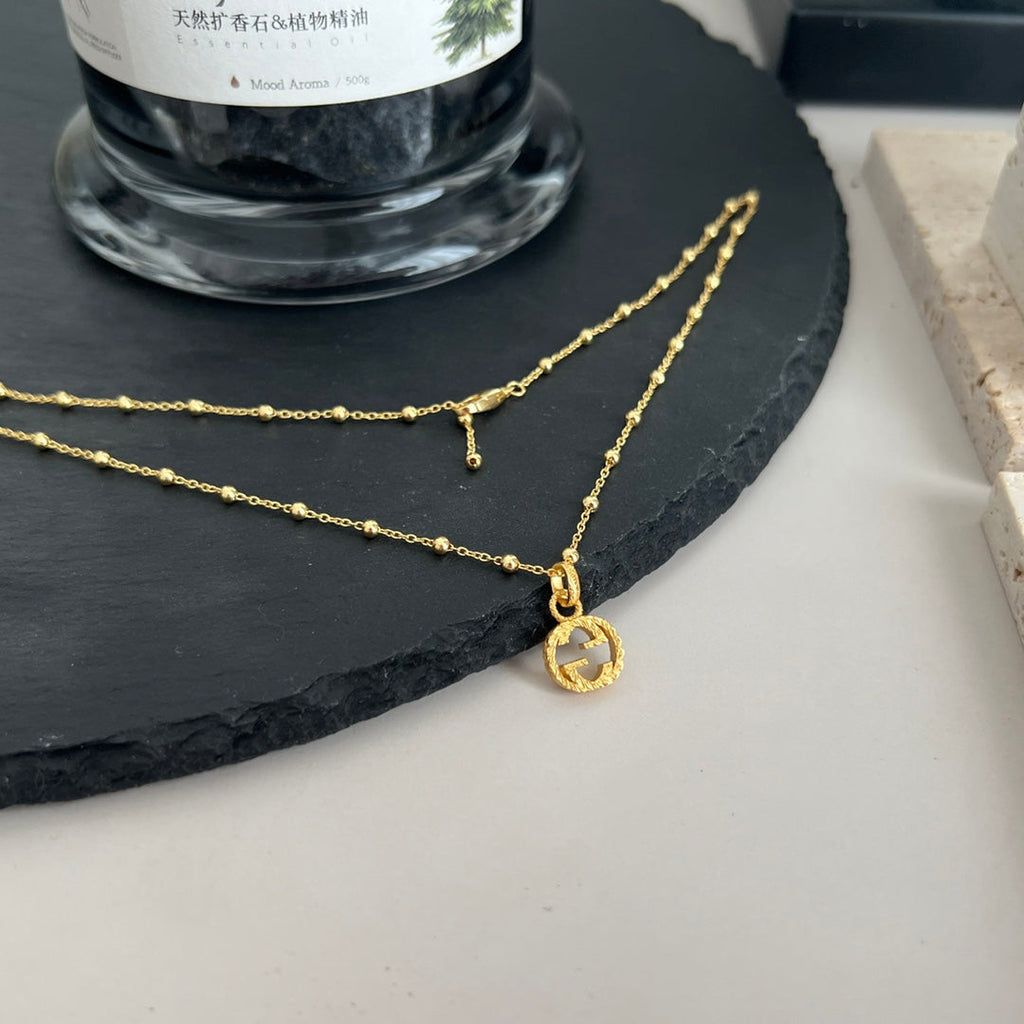 Gucci Double G Interlocking G Necklace