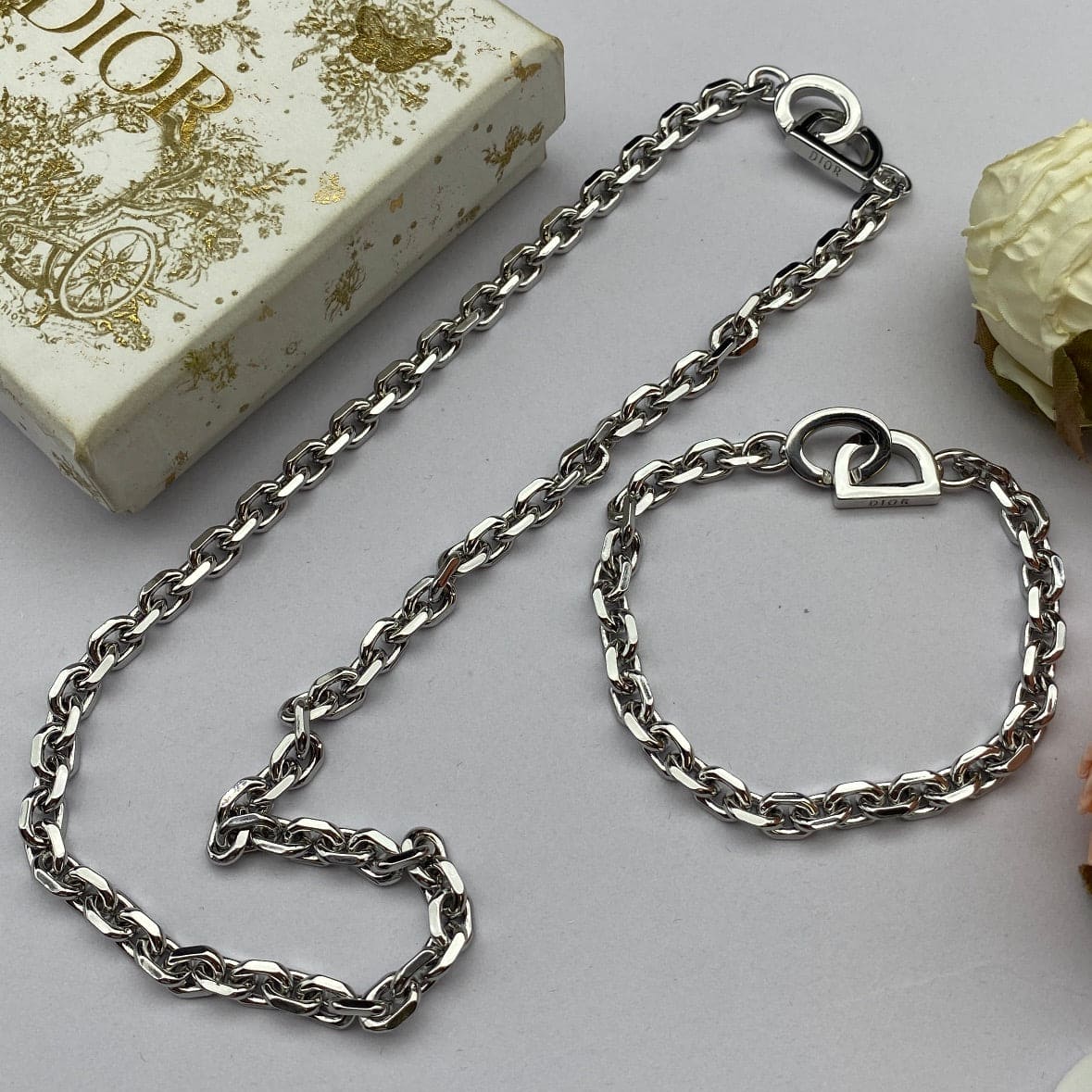 Dior Lock Necklace