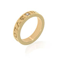 Bvlgari Diamond Ring - 18K Yellow Gold