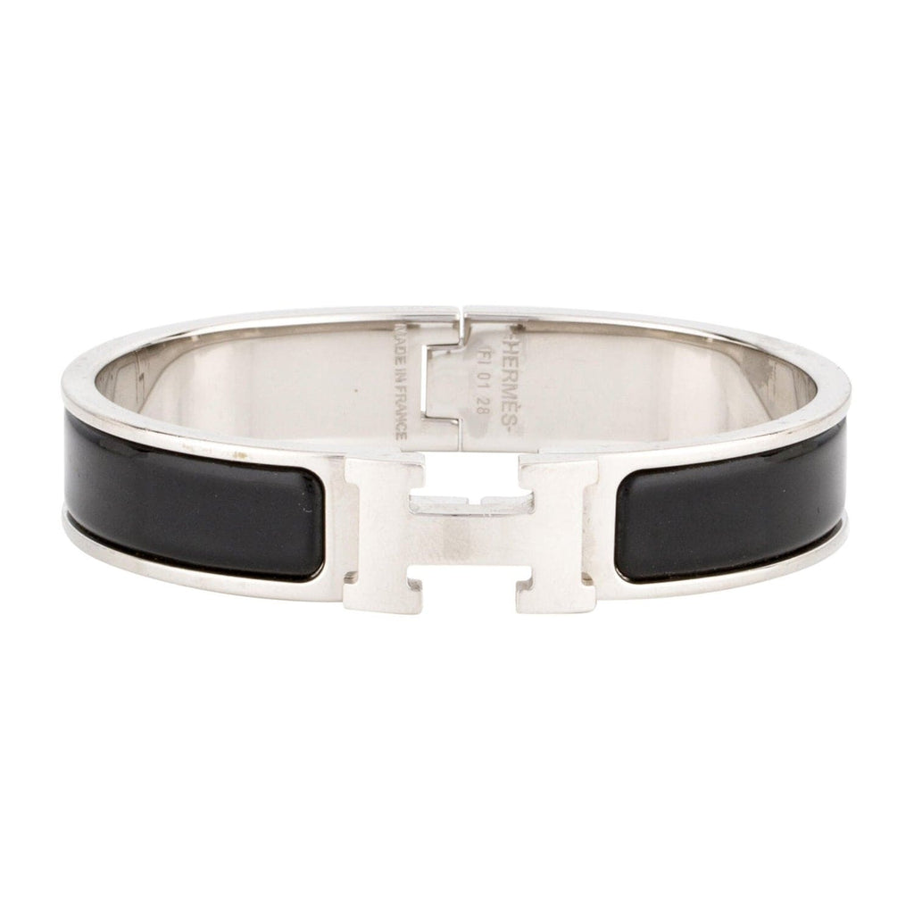 Hermes Clic H Black Bracelet