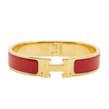 Hermes Clic H Red Bracelet