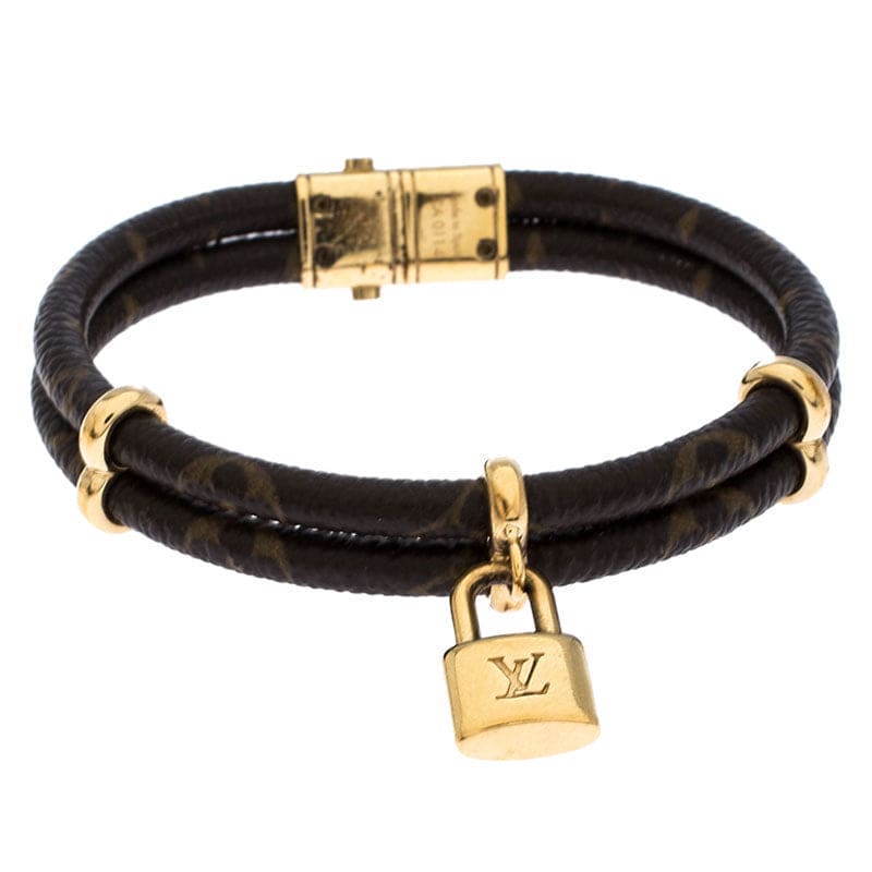 Louis Vuitton Keep It Twice Monogram Bracelet