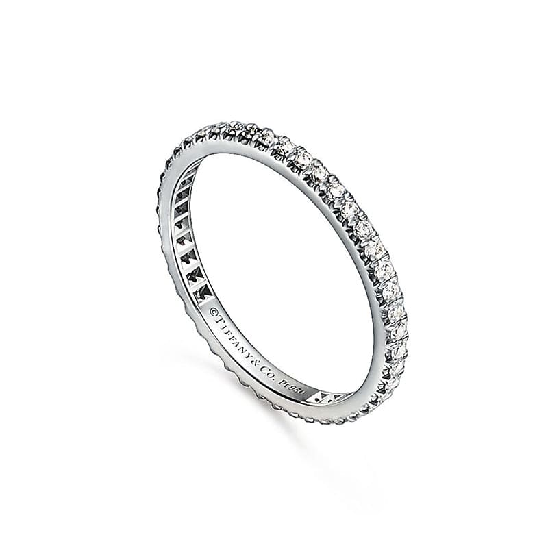 Tiffany Soleste Full Eternity Ring - 18K White Gold