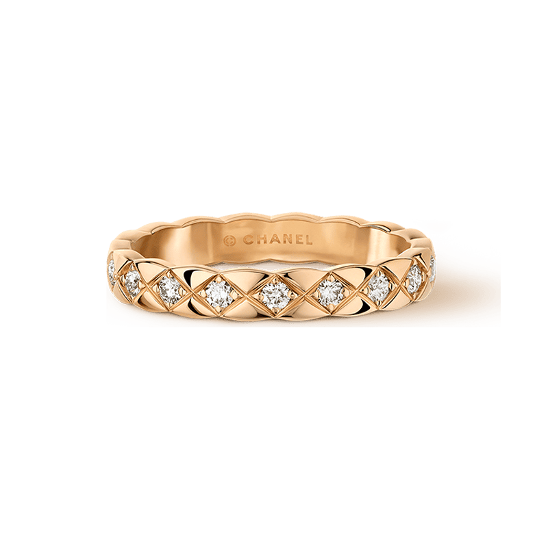 Chanel Coco Crush Mini Diamond Ring - 18K Gold