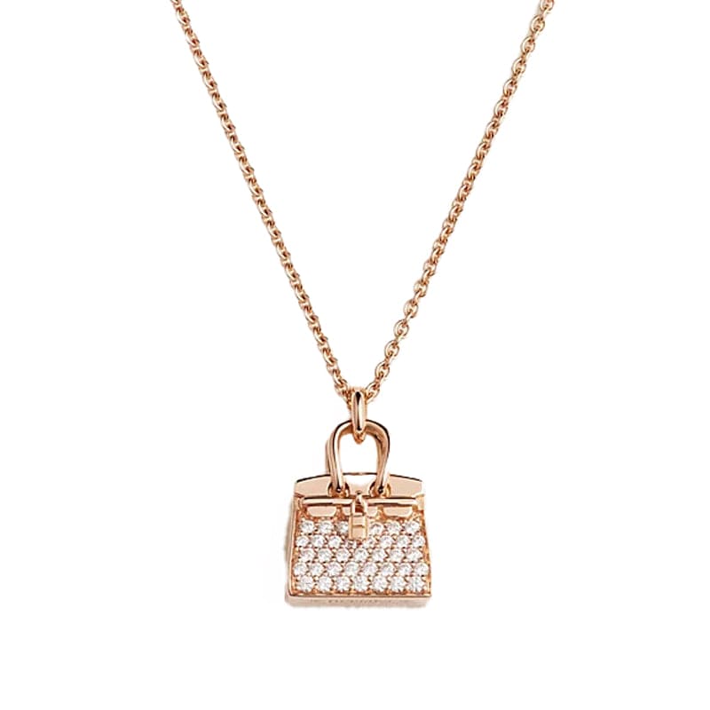 Hermes Amulettes Birkin Pendant Necklace