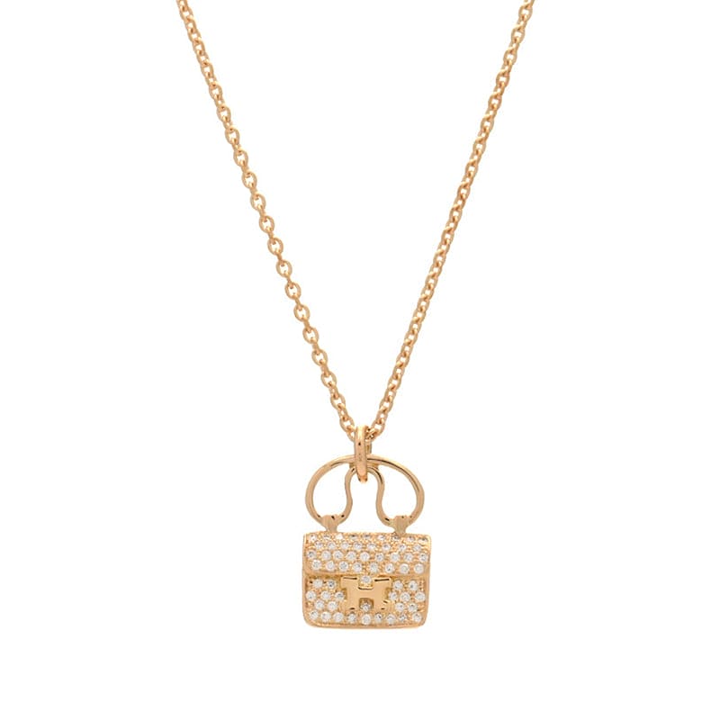 Hermes Amulettes Constance Pendant Necklace