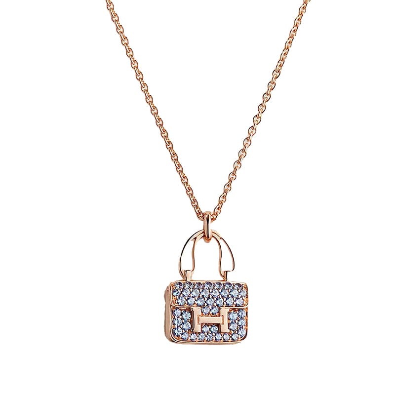 Hermes Amulettes Constance Pendant Necklace