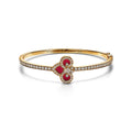 Tiffany Fleur De Lis Bracelet - 18K Yellow Gold
