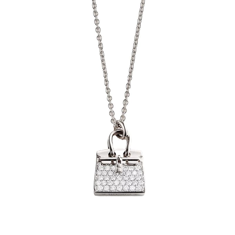 Hermes Amulettes Birkin Pendant Necklace