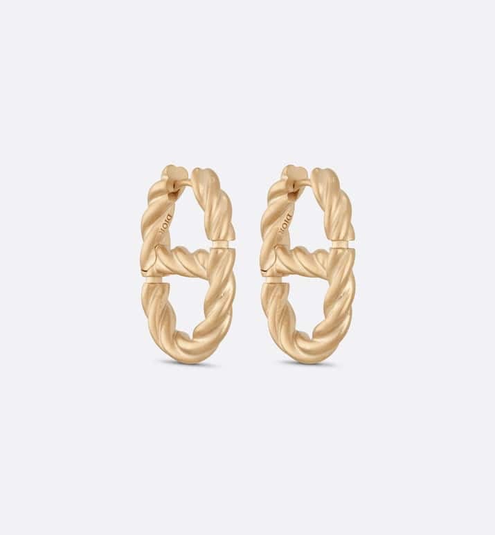 Dior Navy Earrings