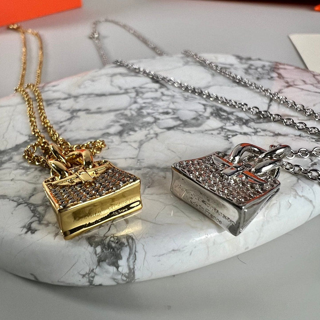 Hermes Amulettes Birkin Pendant Necklace