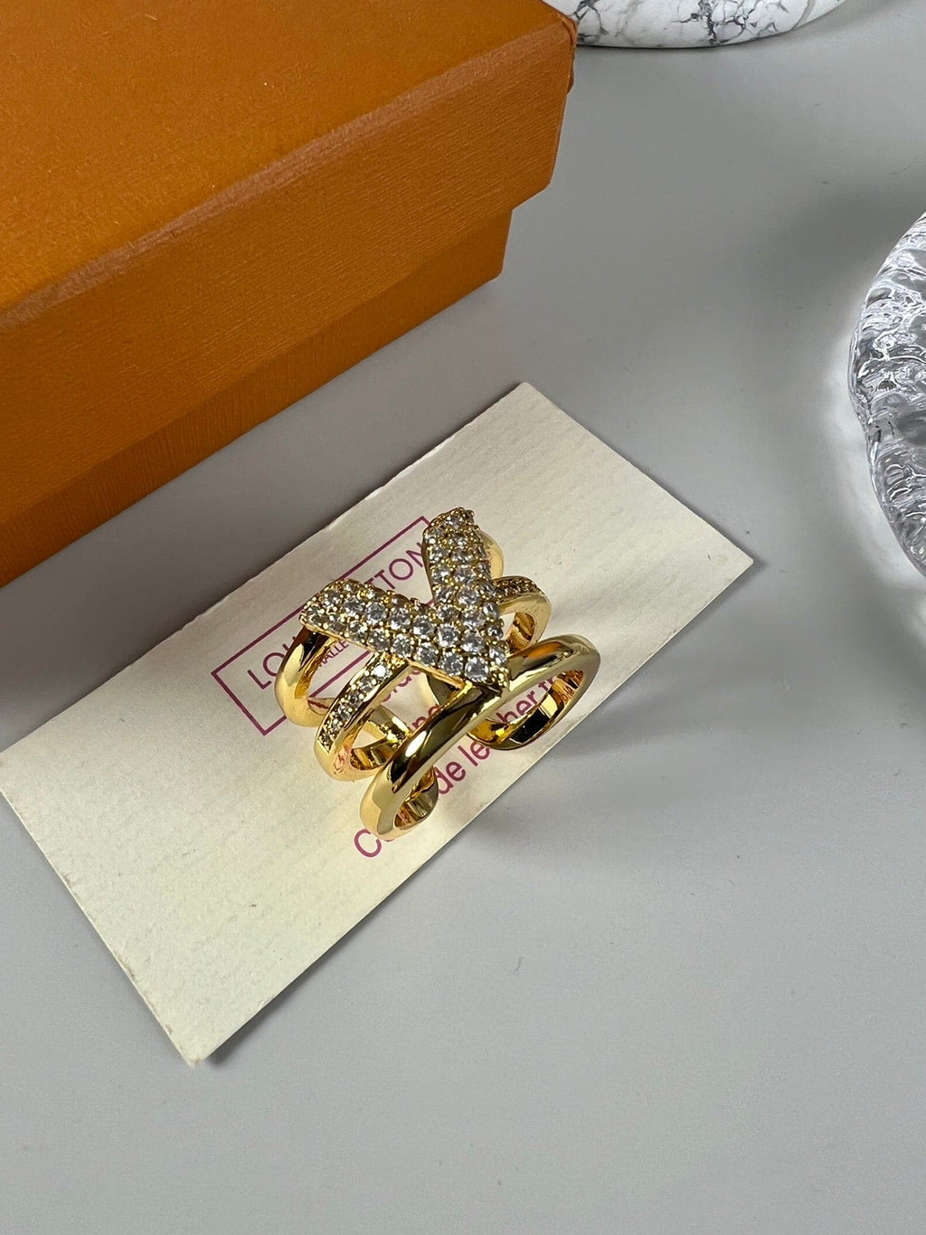 Louis Vuitton Volt Ring - 18K Yellow Gold