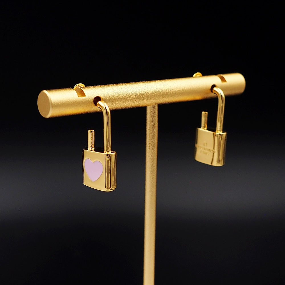 Louis Vuitton Cadenas Earrings - 18K Gold