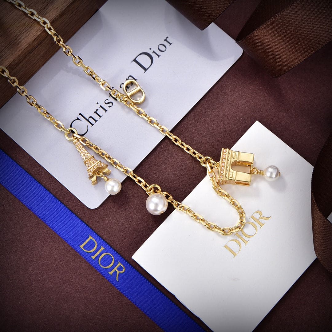 Dior Plan De Paris Necklace