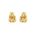 Balenciaga Wire Earrings - 18K Yellow Gold