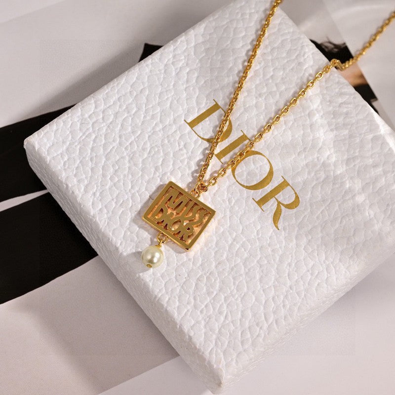 Dior Square Necklace