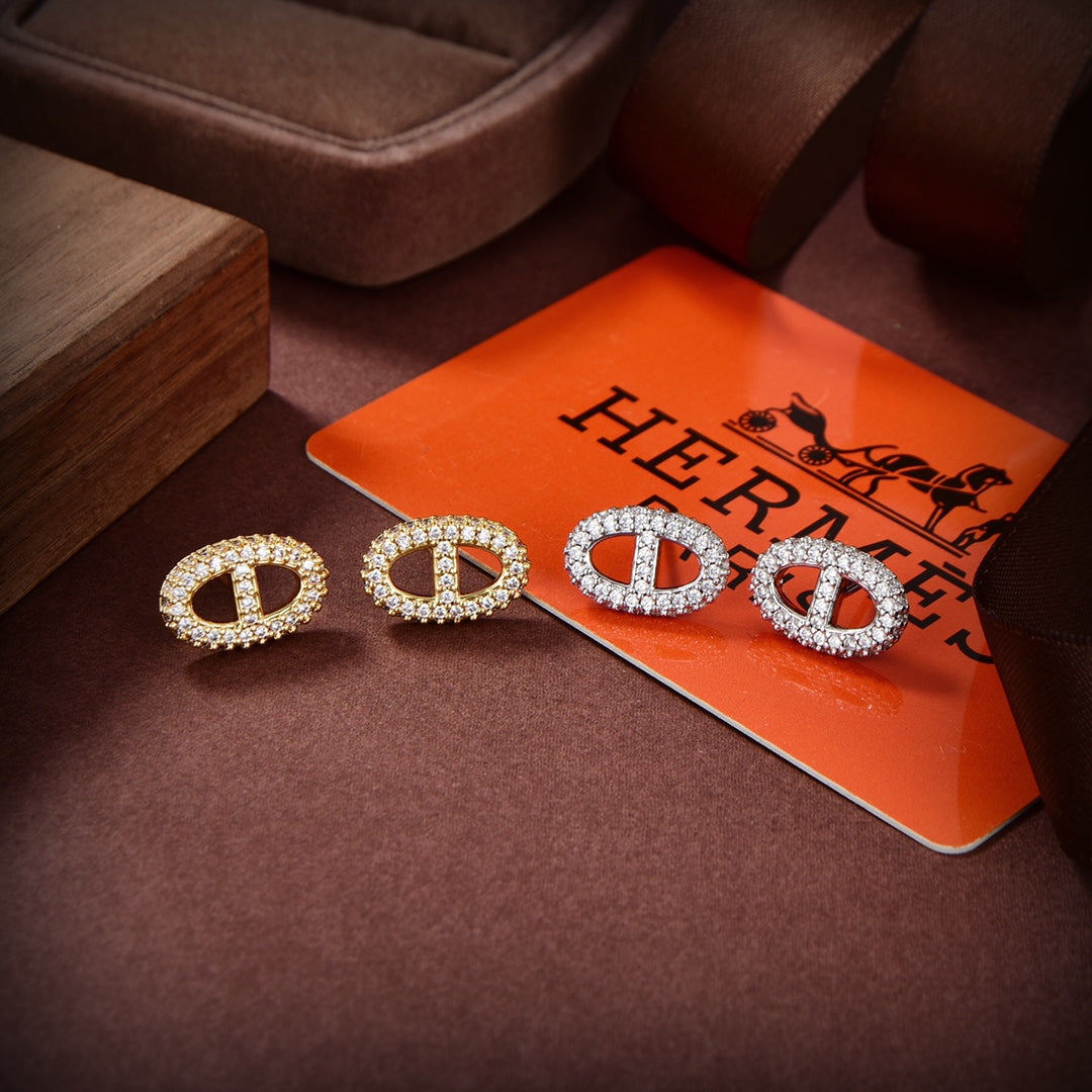 Hermes Farandole Diamond Earrings