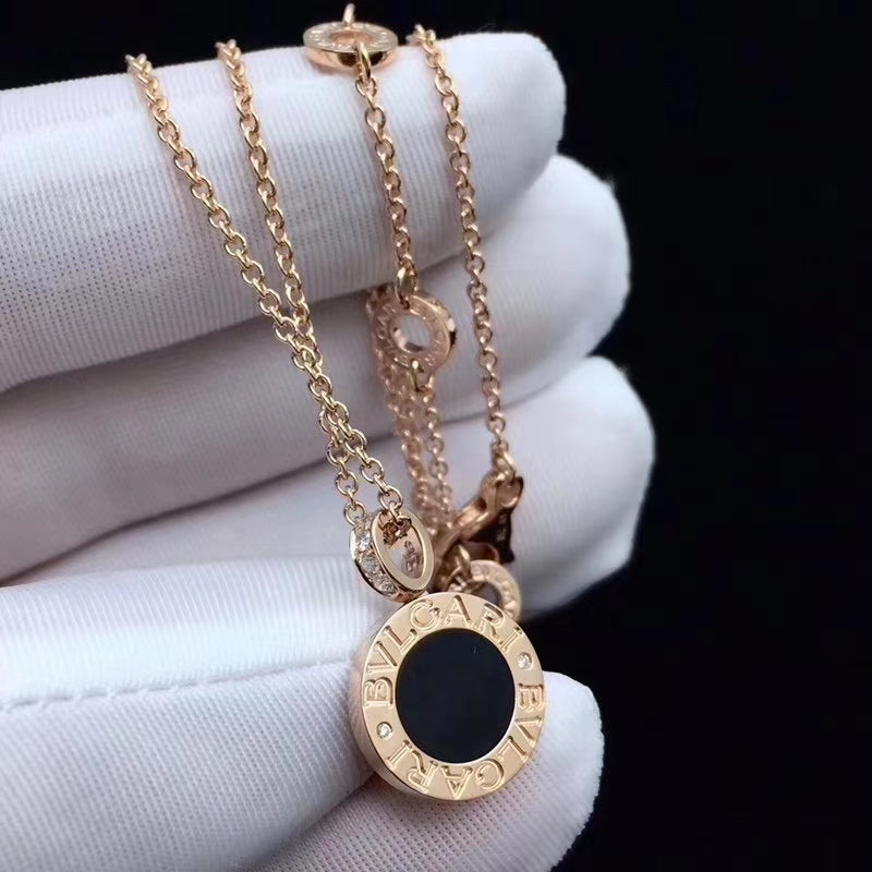Bvlgari Black Ceramic Necklace - 18K Gold