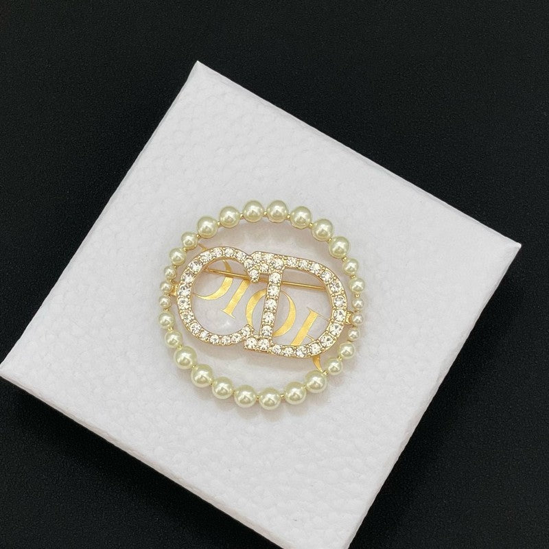 Dior Pearl Brooch