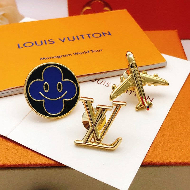 Louis Vuitton Plane Brooch