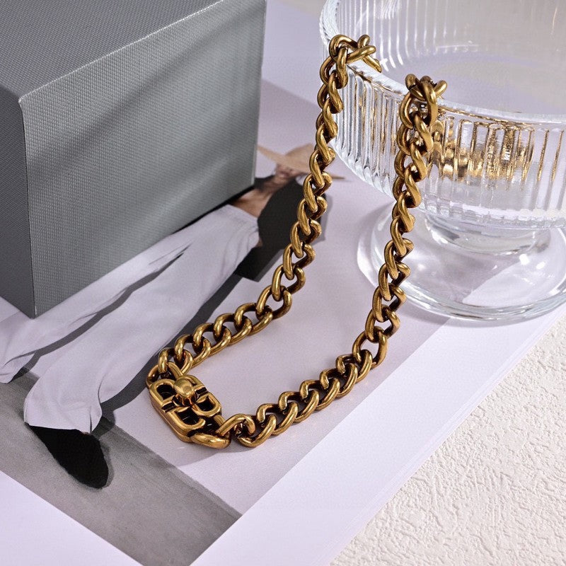 Balenciaga Monaco Chain Necklace