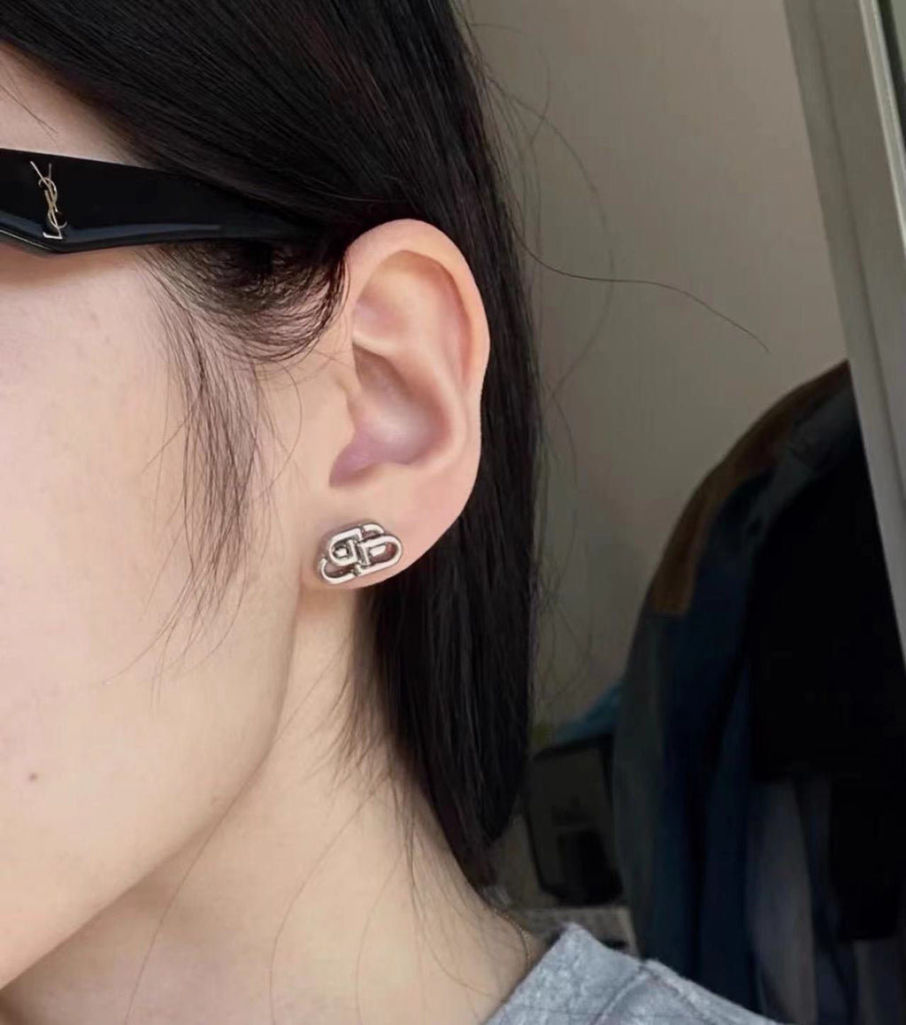 Balenciaga Vintage Earrings - 18K Gold