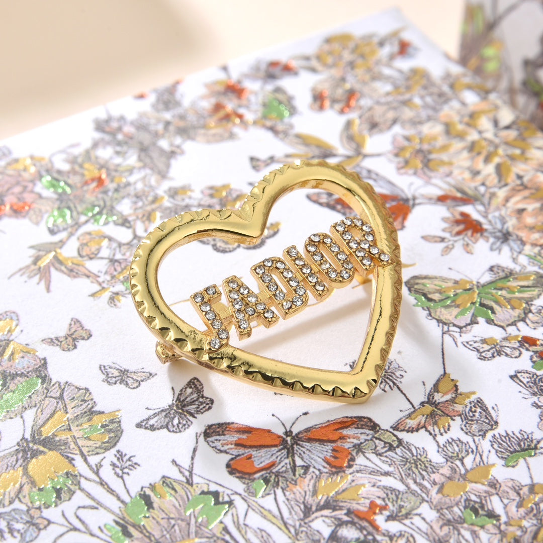 Dior J'adore Crystal Brooch