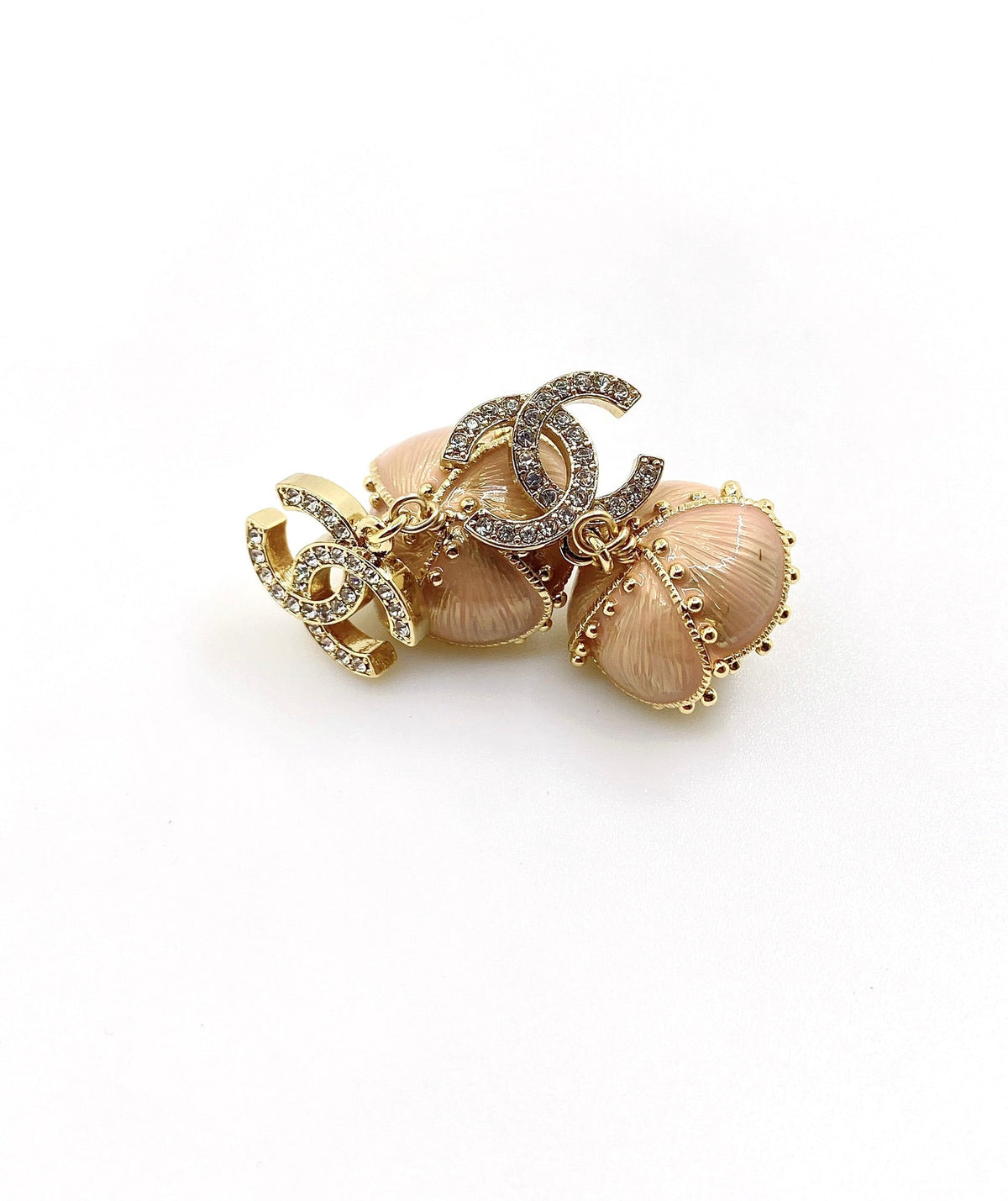 Chanel Flowers Earrings - 18K Yellow Gold