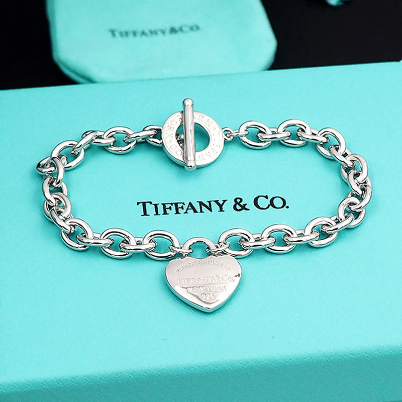 Tiffany Tag Chain Bracelet - 18K Gold