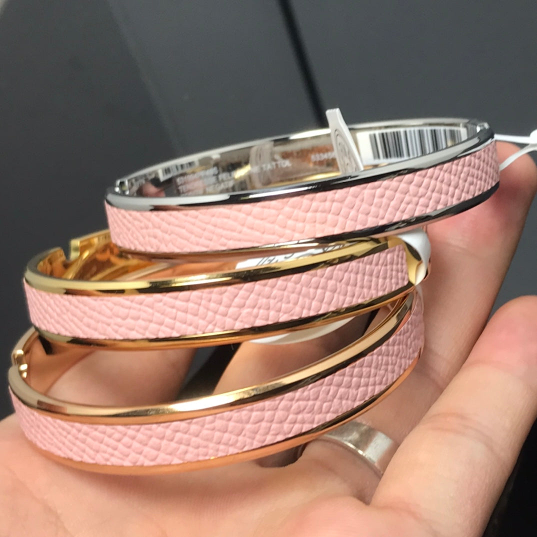 Hermes Olympe Light Pink Bracelet