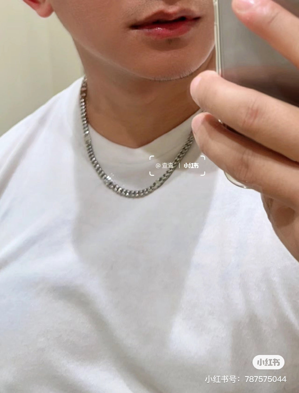 Celine Triomphe Gourmette Chain Necklace