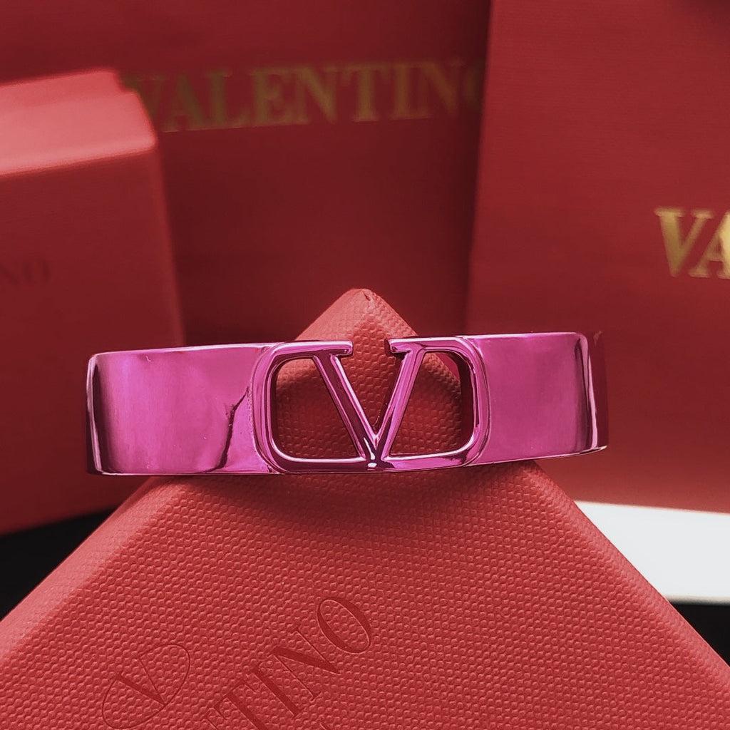 Valentino Pink Cuff Bracelet
