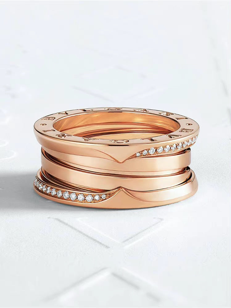 B.zero1 Moissanite Ring - 18K Gold