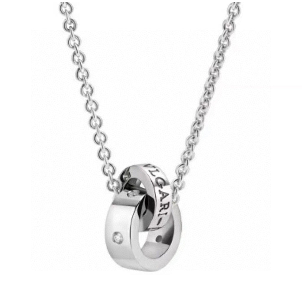 Bvlgari Two Rings Necklace - 18K Gold