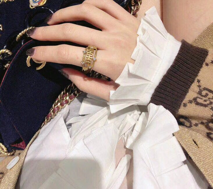 Dior Vintage Ring - 18K Yellow Gold
