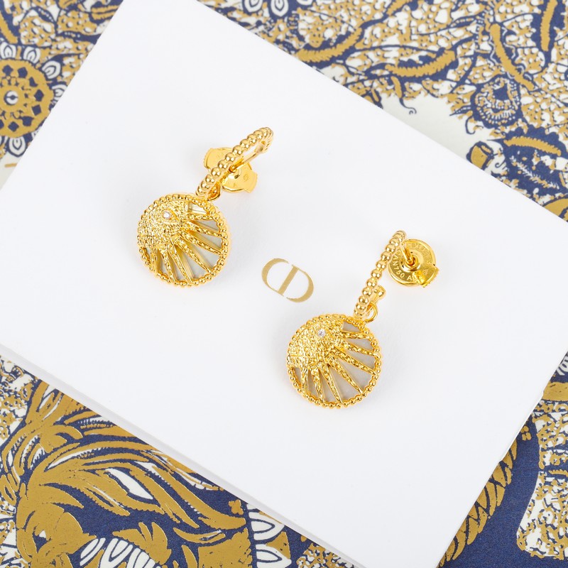 Dior ROSE CELESTE Earrings - 18K Yellow Gold