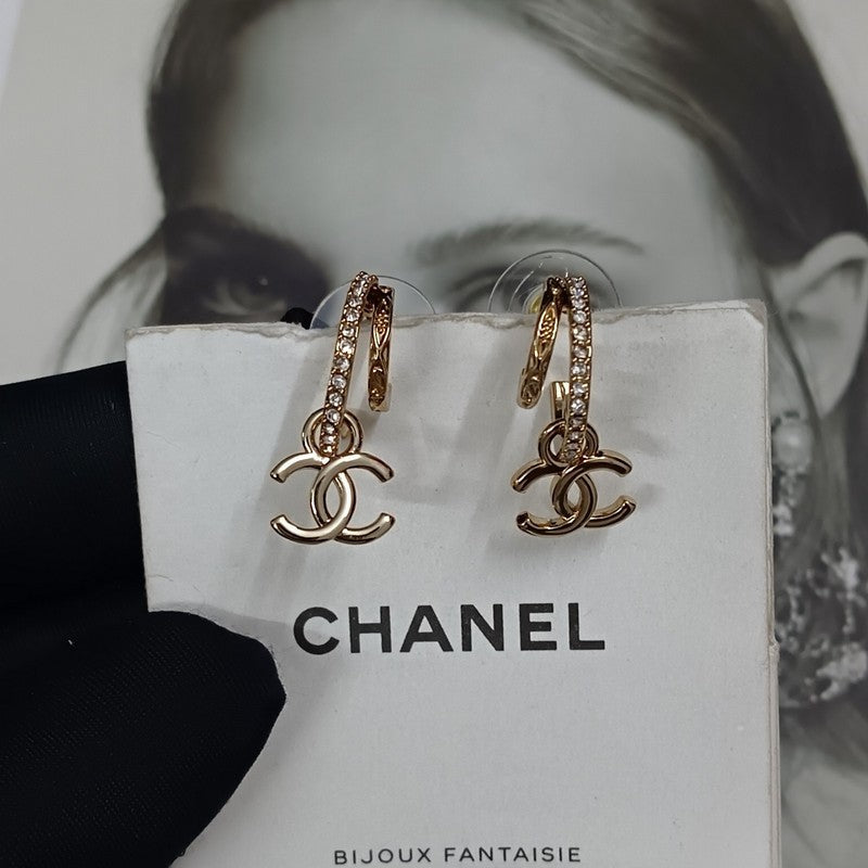 Chanel Vintage Earrings - 18K Rose Gold