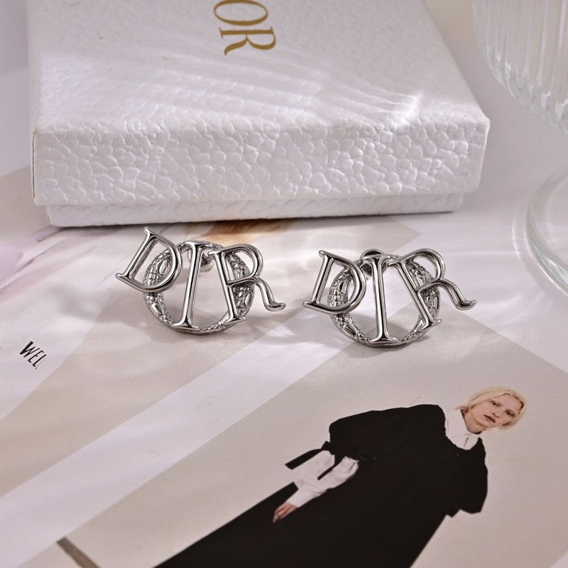 Dior Earrings - 18K White Gold