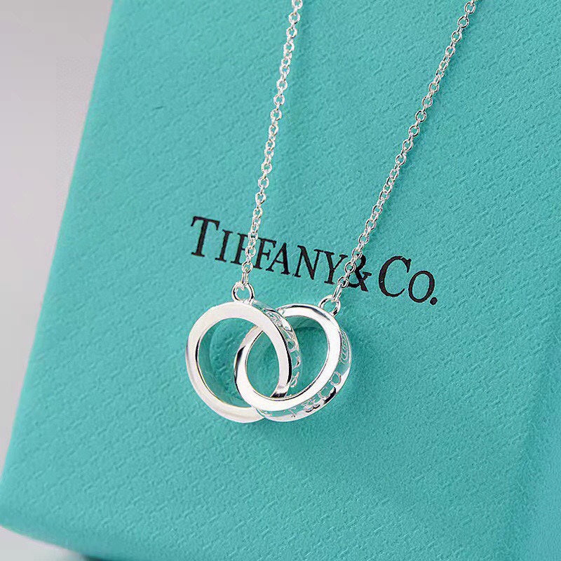 Tiffany 1837 Interlocking Circles Pendant Necklace