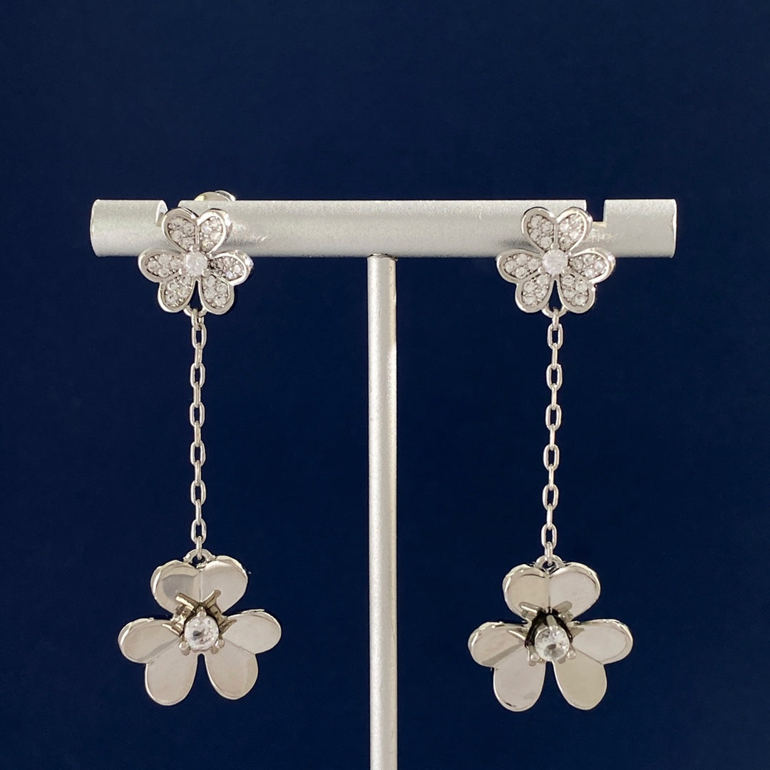 Frivole Pendant Earrings - 18K Gold