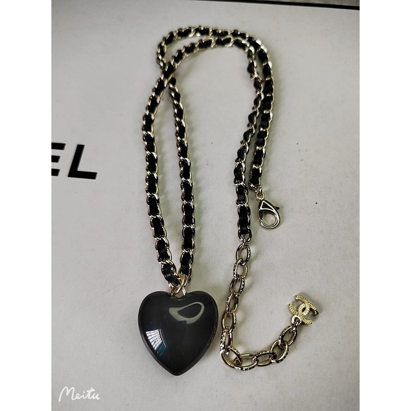 Chanel Heart Pendant Necklace