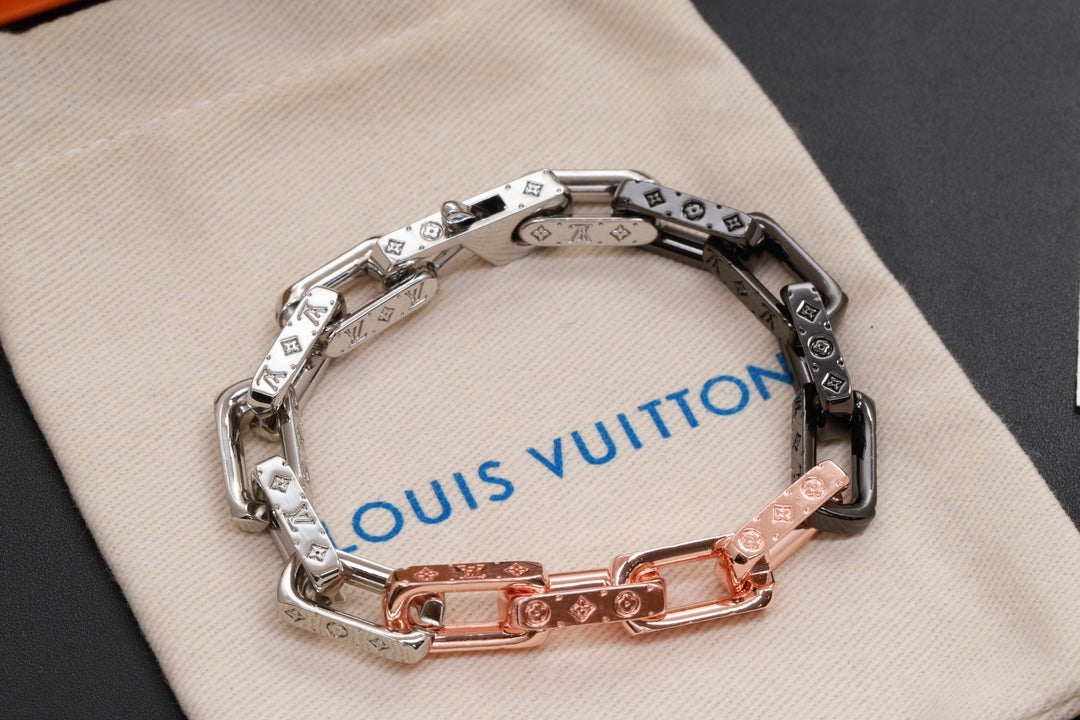 Louis Vuitton Monogram Chain Bracelet
