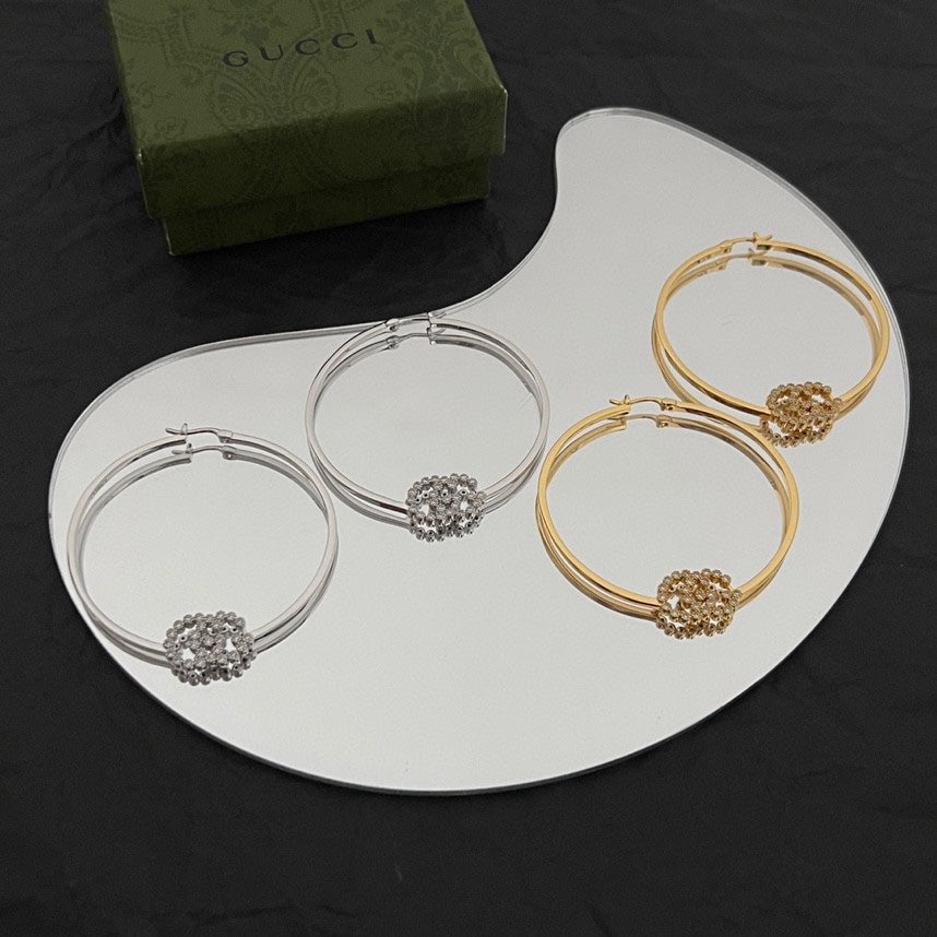 Gucci Double G Running Diamond Bracelet