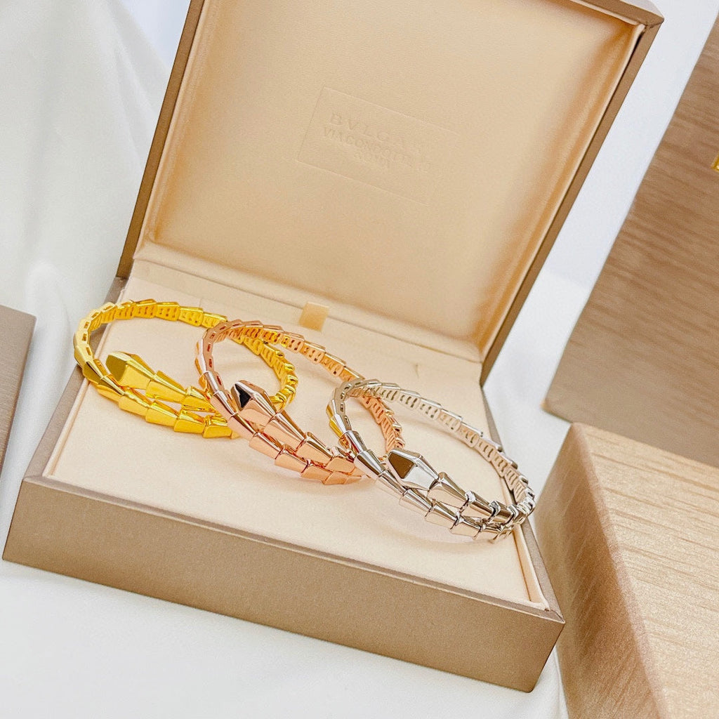 Bvlgari Serpenti Viper Bracelet - 18K White Gold