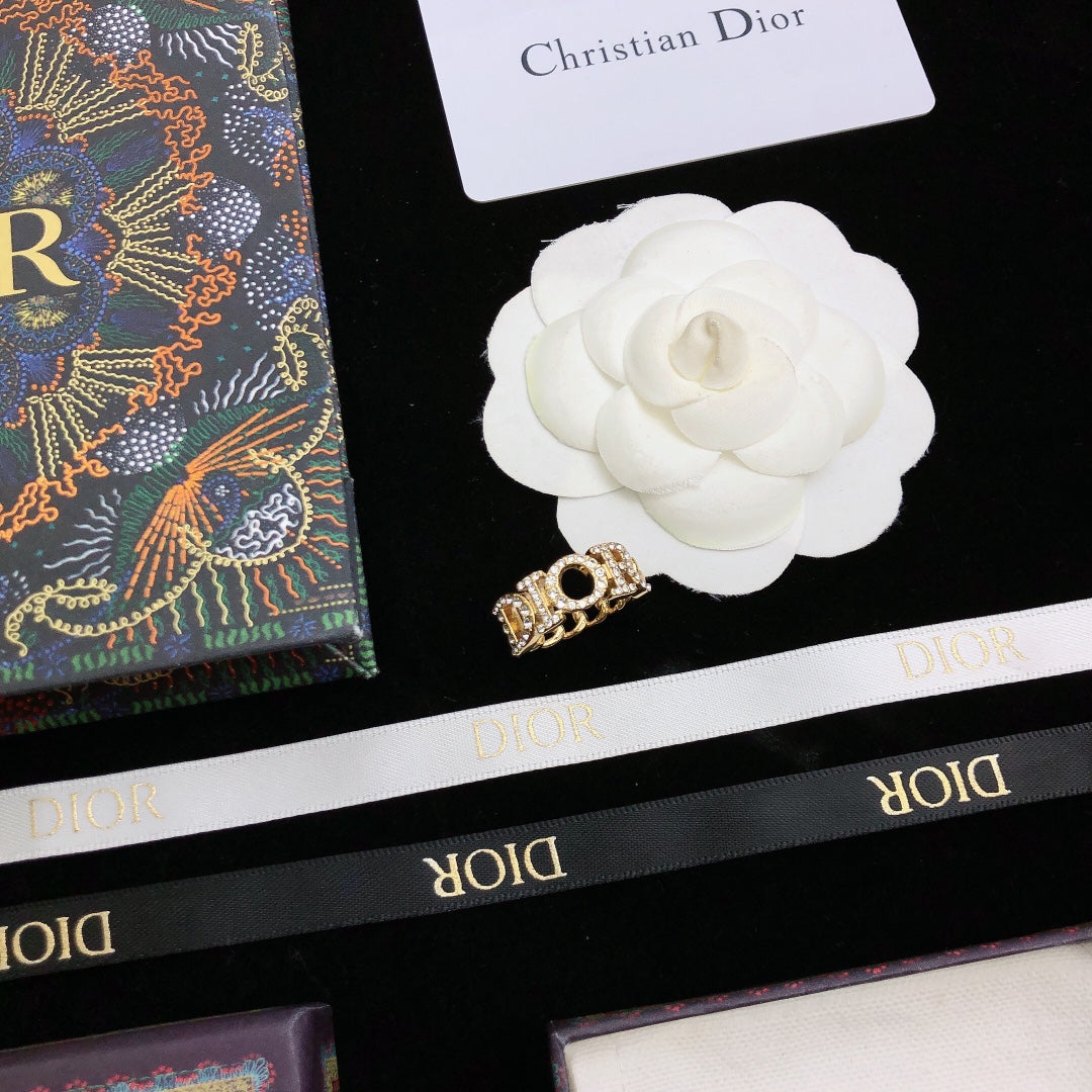 Dior Revolution Chain Ring - 18K Yellow Gold