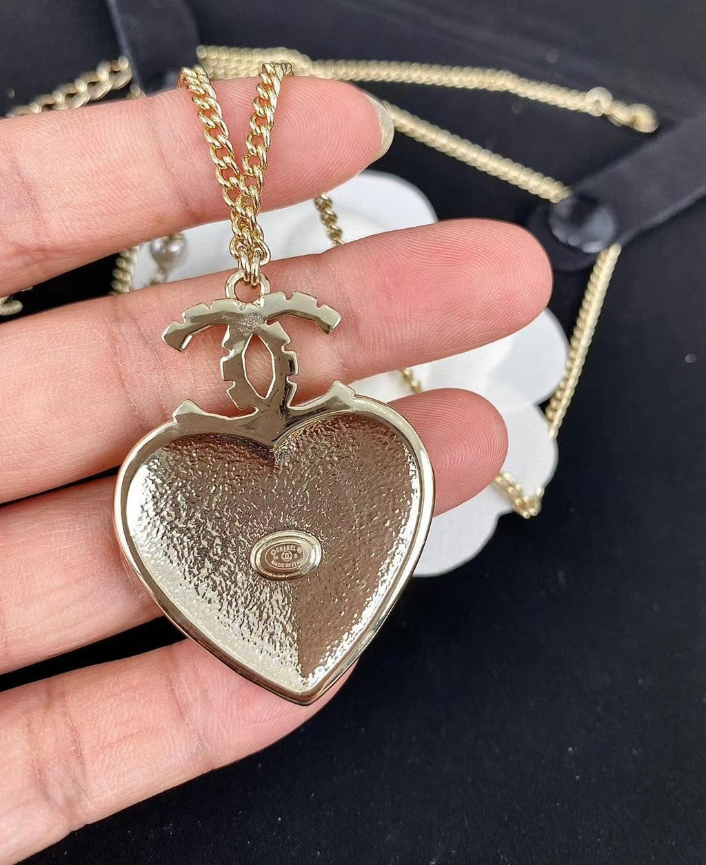 Chanel Heart Necklace