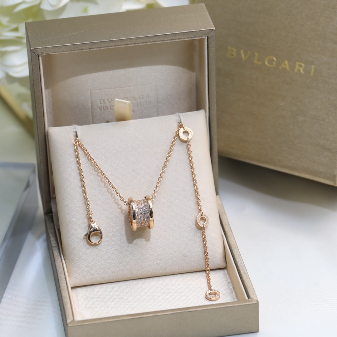 B.zero1 Diamond Necklace - 18K Gold