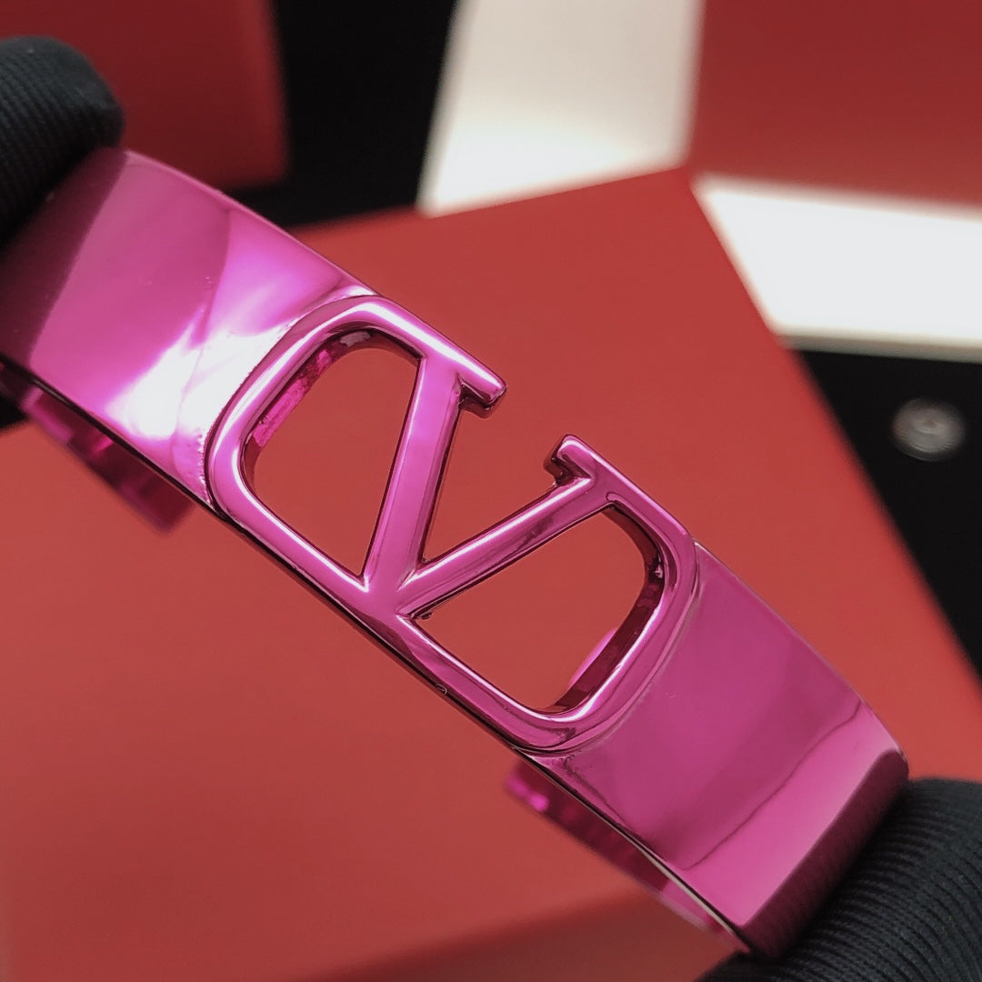 Valentino Pink Cuff Bracelet